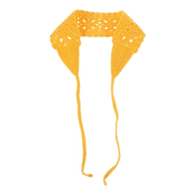 FUTUREORYY Accesorio Para Mujer Ancha De Crochet Con