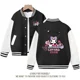 thumbnail image 3 of Sanrios Kuromi-Chaqueta de uniforme de béisbol para niño y niña, abrigo informal de manga larga con estampado Kawaii, ropa de regalo, 3 of 5