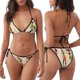 thumbnail image 3 of Fotbe African Women Traje de Baño para Mujer de Dos Piezas – Bikini Sexy de Tirantes Tipo Halter con Diseño Triangular, 3 of 6