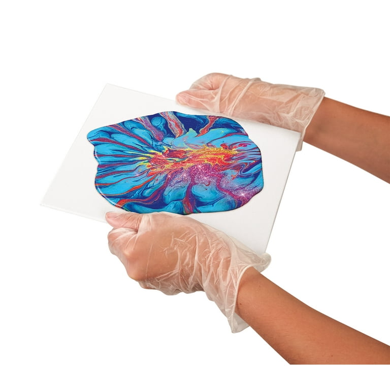 Cra-Z-Art Palmer Acrylic Paint Pouring Art Activity Kit - Rainbow Twist, Size: 12 in x 14in x 3 in