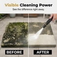 thumbnail image 3 of High Pressure Garden Hose Nozzle Sprayer Set, Power Washer Water Jet Spray Gun with Quick Connector, 3 Spray Patterns for Car Washing,Yard Cleaning,Patio,Driveway,Pet Bathing,Lawn and Garden Watering, 3 of 7