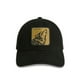 thumbnail image 2 of KNITE gorra para hombre negra de gamuza modelo Lobo Lone Wolf new, 2 of 4