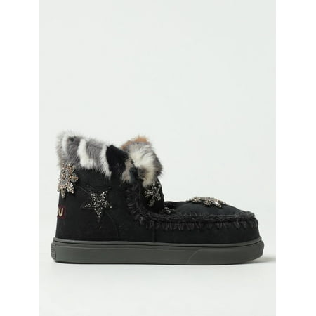 

Mou Flat Ankle Boots Woman Black Woman