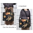 thumbnail image 6 of FORMRS 16" Laptop Bag Carrying Sleeve Case with Handle Travel Shoulder Briefcase, Retro Watercolor Planet, 6 of 8