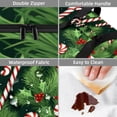 thumbnail image 4 of Christmas Double Layered Insulated Lunch Bag with Two Compartments - Large Capacity Refrigerated Meal Bag for Hand Carry - 7.1x11.4x16.1 Inches, 4 of 6