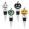 thumbnail image 2 of YIKA Halloween Decoration Halloween Bottle Stopper For Wine Halloween Alloy Bottle Closure Bottle Cork Fast Closure Festive Drink Decoration For Kitchen Halloween Ornaments, 2 of 8
