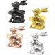 thumbnail image 1 of 4 Pieces Rabbit Napkin Rings Dinner Table Decor Napkin Holders for Tables Rabbit Decor Animal Napkin Rings Spring Easter Party Supplies Napkin Rings, 1 of 4