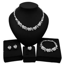 JoeytheJewelryNY HUGS &KISSES xo set silver Layered gold Plated #108