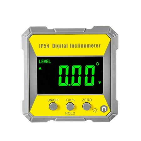 

IP54 4X90 degree Digital Inclinometer Angle Protractor Backlight Protractor Slope Meter Magnetic Electronic Goniometer