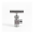 thumbnail image 2 of 1/4" BSP Female Male Elbow 90 Degree Needle Valve Crane 304 Stainless Flow Control With One-Shape Handle ,Stable Performance, 2 of 3