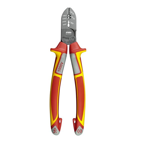 Felo VDE Insulated Electrician's Side Cutters, 190 mm