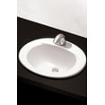 thumbnail image 2 of TOTO 20"X17" Self-Rimming Lavatory - 4" Faucet Centers - Cotton White -LT501.4#01, 2 of 2