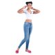 thumbnail image 5 of Playera Oggi Mujer Corte Crop Top Canalé Blanca OGGI JEANS 2212408 BLANCO, 5 of 6