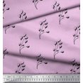 thumbnail image 2 of Soimoi Purple Cotton Duck Fabric Berries Fruit Fabric Prints By Yard 58 Inch Wide, 2 of 3