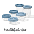 thumbnail image 5 of OXO SoftWorks Twist & Stack Container – 12 oz – 2 Pack, 5 of 7