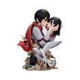 thumbnail image 5 of Attack on Giant Commander GK S, Kiss of Death, Hugging Head, Mikasa Ackerman Statue Model Box Set Handmade, 5 of 5