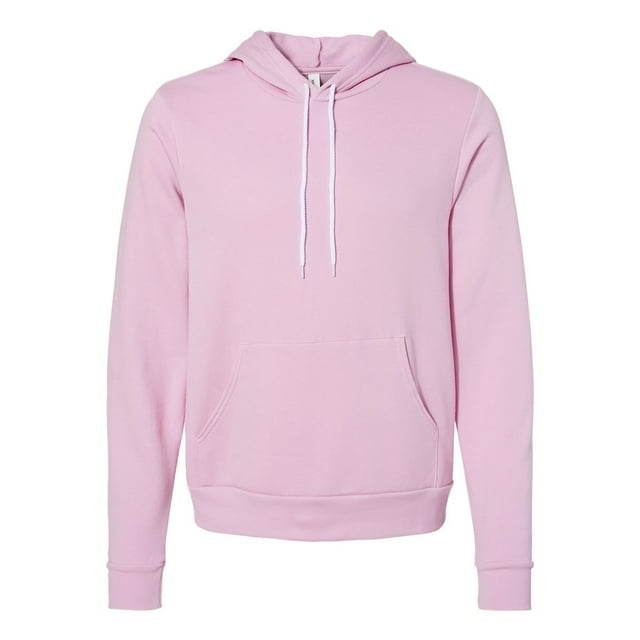BELLA+CANVAS 3719 Chandail à Capuchon Unisexe en Molleton de Coton Poly, 2TG, Lilas