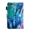 thumbnail image 4 of Samsung Galaxy Tab A 7.0 inch 2016 Tablet SM-T280/T285 Case, Dteck Cute Pattern PU Leather Flip Folio Stand Wallet Case Cover Built-in Card Slots, Butterfly, 4 of 7