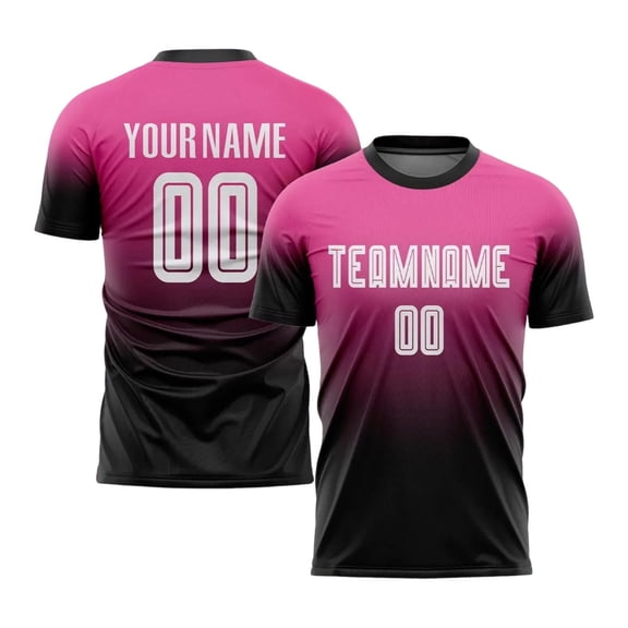 FINALGANG Mens Personalized Soccer TShirt With Gradient Color Print Team Name Number Breathable Quick Dry For Team Training Matches Casual Sports Activities Cozy Tee