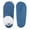 Blue, variant on YUNOVA Women Knitted Slipper Socks Cozy Sherpa Fuzzy Socks Non Slip Socks Winter Indoor Double Layer Bedroom Slipper Socks