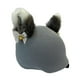 thumbnail image 5 of Funda para casco de esquí, gorro de punto cálido y creativo, decoración para casco de esquí para mujeres y hombres, gatito gris, 5 of 8