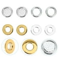 thumbnail image 6 of LABRIMP 8Pcs Hollow Shape Overflow Cover Rings for Hotel Sink Overflow Rings, 6 of 8