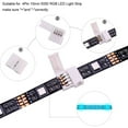 thumbnail image 4 of 12V-24V LED Strip Connectors Kit 5050 LED Light Strip Connectors Set For SMD 5050 Multicolor LED Strip Clearance, 4 of 5