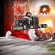 thumbnail image 3 of Adornos colgantes para árbol de Navidad, adornos, decoración, manualidades, colgante de madera para coche. Estilo 6, 3 of 7