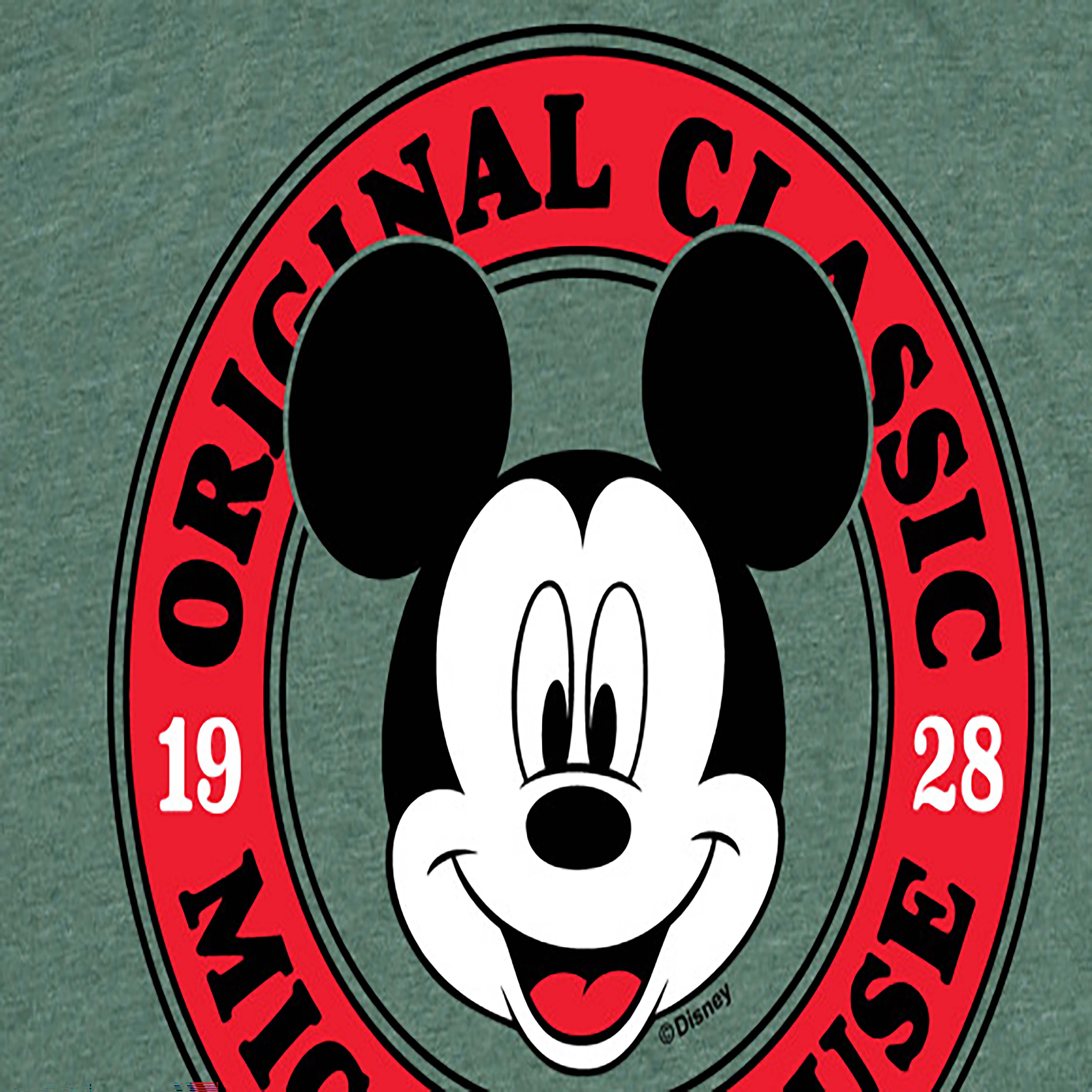 Mickey & Friends Sleeve - Women\'s T- - Short Classic Shirt Graphic Mickey Original