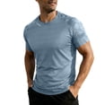 thumbnail image 2 of Yaoyar Men's Athletic T-Shirt, Moisture Wicking Workout Tee, Quick Dry Gym Top, Casual Running Fitness Shirt, 2 of 5