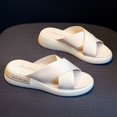 thumbnail image 1 of Ladies Women Delicate Slippers - White, 1 of 4