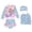 Blue1-D, variant on LRen Swimming Suit for Girls 3pcs Ruffle Beachwear for Kids Girls Cute Funny Summer Rash Guard Swimsuit Girls Beach Swimwear Toddler Girls Swimsuit Set