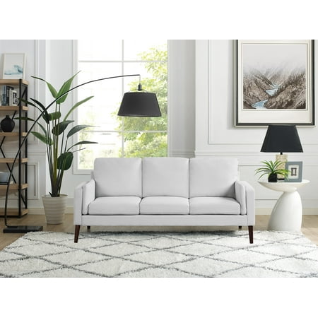 Lifestyle Solutions - Nerd Sofa with Power and USB Ports - Light Grey