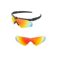thumbnail image 4 of Walleva Fire Red Polarized Replacement Lenses for Oakley SI Ballistic M Frame 2.0 Sunglasses, 4 of 5