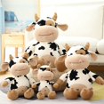 thumbnail image 3 of Calf Cow Plush Toy Cute Rag Doll Children‘s Toy Hand Gift Doll Gift for Girlfriend DMH, 3 of 7