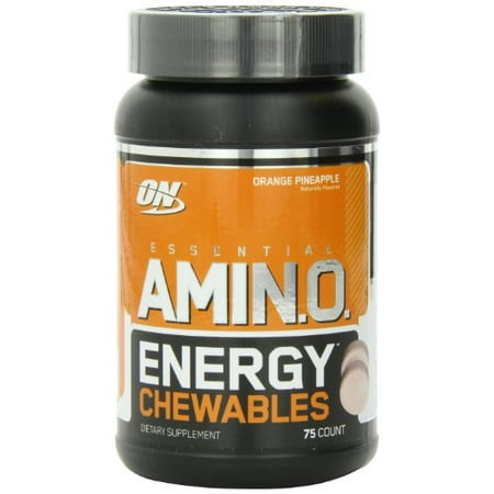 UPC 748927026924 product image for Optimum Nutrition Essential Amino Energy Chewables, Orange Pineapple 25 servings | upcitemdb.com