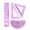 Pink, variant on 4 Pack Flexible Ruler Set, Bendable Straight Rulers with Wavy Edge, Triangular Rulers, and Protractor, Geometry Measuring Kit for Students, 4 Count