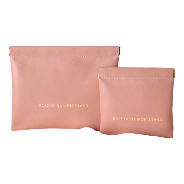 SGACAI Mini bolsa de lápiz labial, bolsa de almacenamiento portátil, pequeña bolsa de bolsillo para cosméticos A5U7
