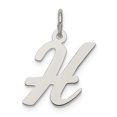 thumbnail image 1 of Pendentif Charme Collier Monogramme Initiale Lettre H en Argent Sterling 925, 1 of 6