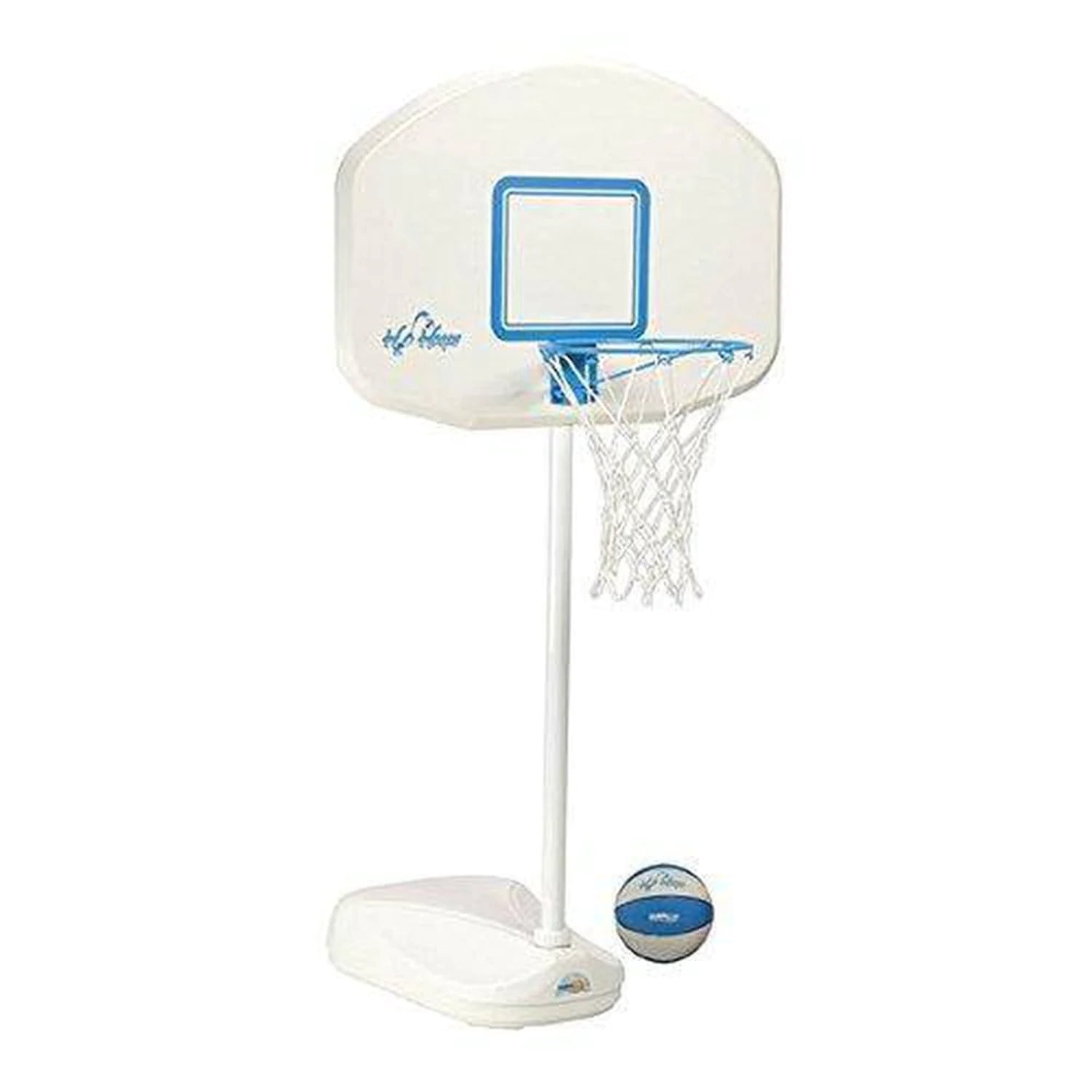 Dunn-Rite Products H2O Hoops Poolside Basketball and Volleyball Game Set BV 400