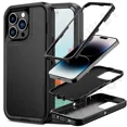 thumbnail image 2 of Case For iPhone 16 15 14 13 12 11 Pro Max XS XR 8 7 6 Plus Heavy Duty Shockproof Anti-Scratch Rugged Protective with Full Cover Blue Green iPhone 16, 2 of 6