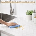 thumbnail image 4 of AOWOO 17.7 Inch x 20 FT Non-Slip Shelf Liner, Non-Adhesive Washable Grease-Proof Cabinet Liner for Kitchen Cabinets, Drawers, Refrigerator, Pantry Shelves, 4 of 7