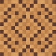 thumbnail image 1 of Ahgly Company Machine Washable Indoor Square Transitional Mahogany Brown Area Rugs, 4' Square, 1 of 7