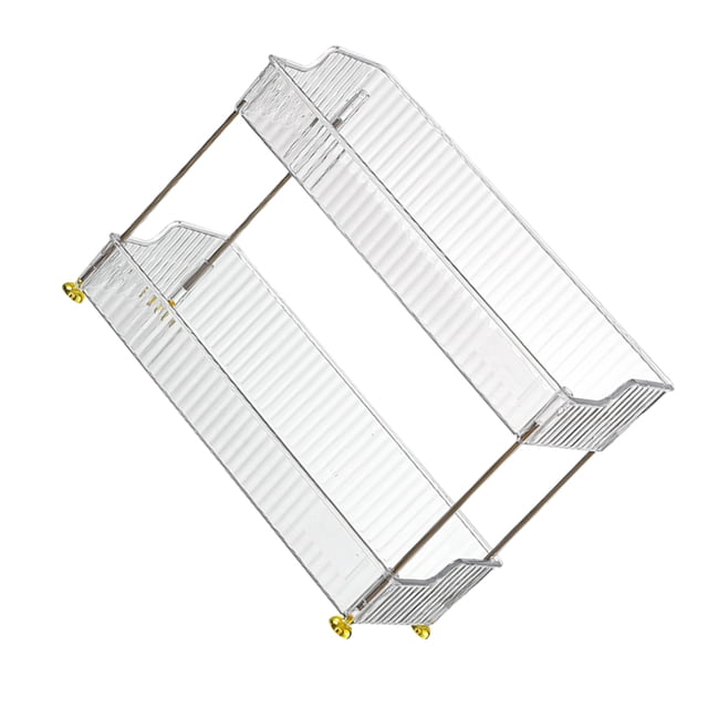 Armario de almacenamiento Toystoory para baño y fregadero color transparente