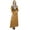 Light Brown, variant on Bimba Women's Brown Long Maxi Dress With Tassel Scarf Designer Boho Dresses-20