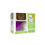 EZ-Cup 2.0 Starter Pack - Reusable K-Cup Coffee Pod Capsule and 25 Disposable Paper Coffee Filters