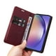 thumbnail image 3 of Funda para Samsung Galaxy A55 5G Estuche de Cuero PU Tipo Cartera con Ranuras para Tarjetas y Cierre Magnético, 3 of 5