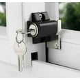 Sliding Sash Patio Door Lock Key Push Baby Child Safety Protection