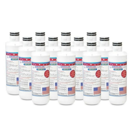 AFC® #AFC-RF-L7, Compatible with LG® LSXS26396S Refrigerator Water Filter -Made in U.S.A. - 12 Filters