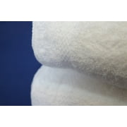 Premium Wash Cloth 100% Cotton Dobby Border 13X13 1.5 LB WHITE - PKG of 12